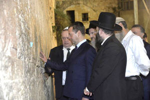 Dmitrij Anatoljevič Medvedev navštívil Izrael