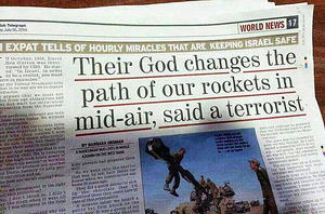 Hamas sa sťažuje: „Ich Boh mení smer našich rakiet“