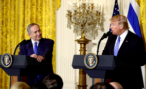 Donald Trump netrvá na vzniku štátu Palestína