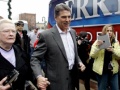 Rick Perry v zboroch v Iowe
