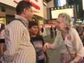 Už desaťročia svedčí na Times Square o Kristovi
