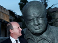 Winston Churchill má bustu v Jeruzaleme