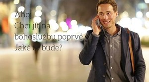 Chci jít na bohoslužbu poprvé. Jaké to bude?