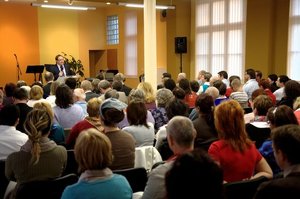 Pastor Kříž na návštevě v Prostějove